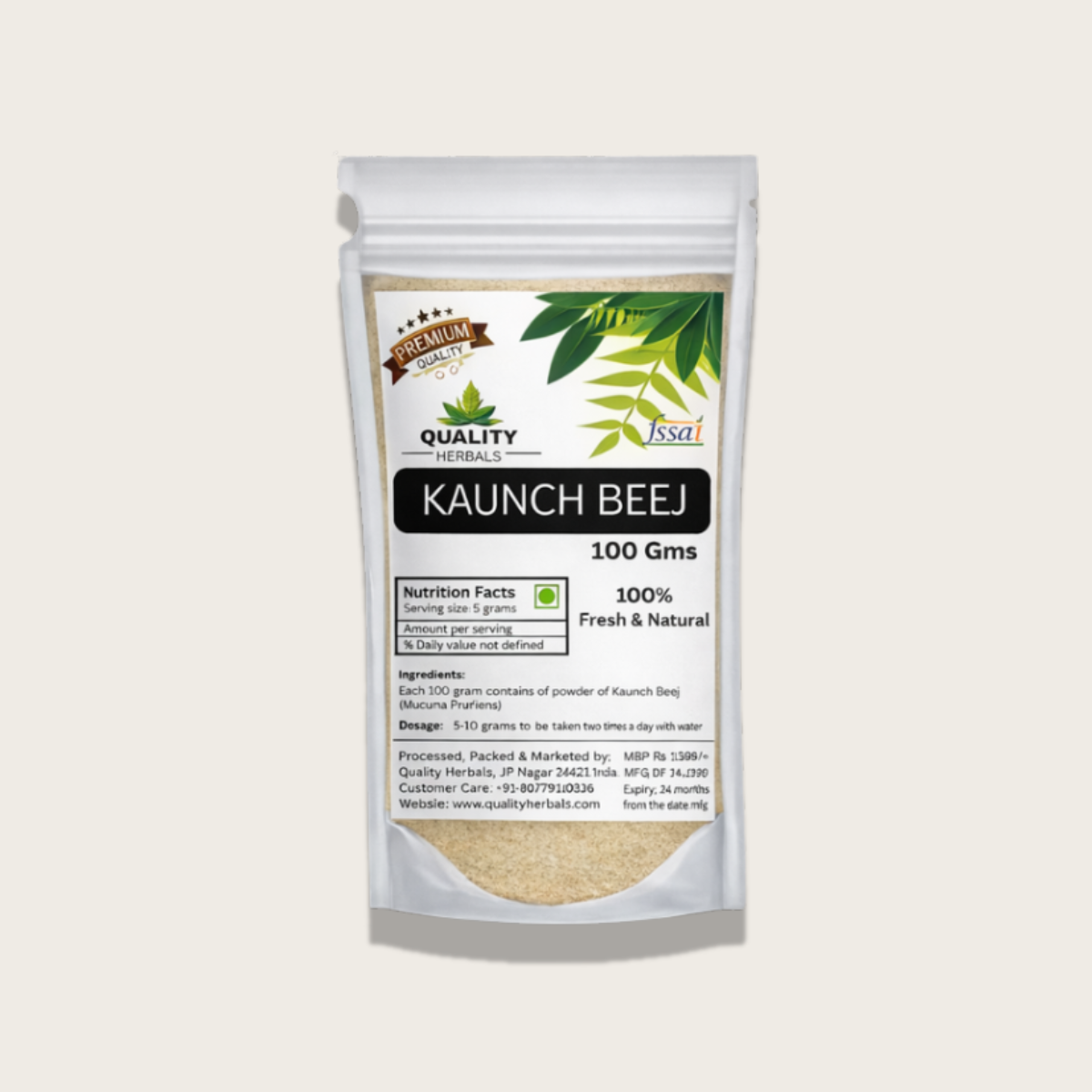 kaunch beej mucuna pruriens powder