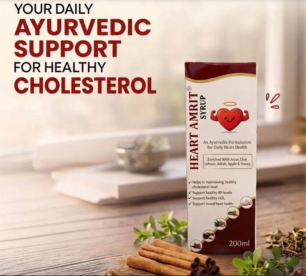 ayurvedic syrup for cholesterol and heart health