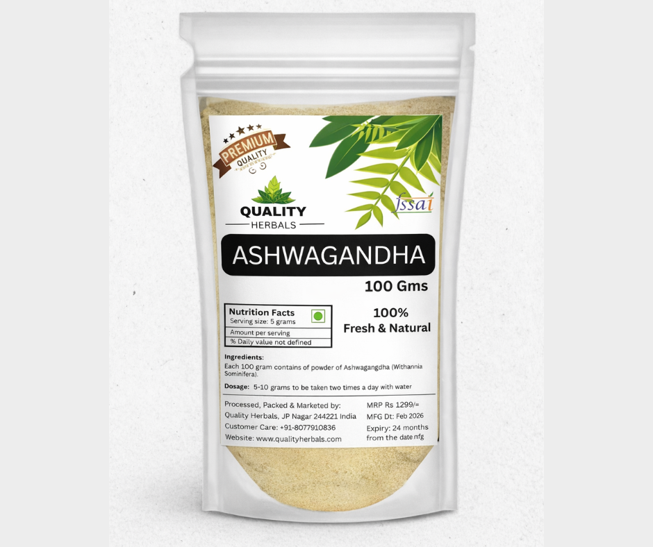 Pure ashwagandha powder